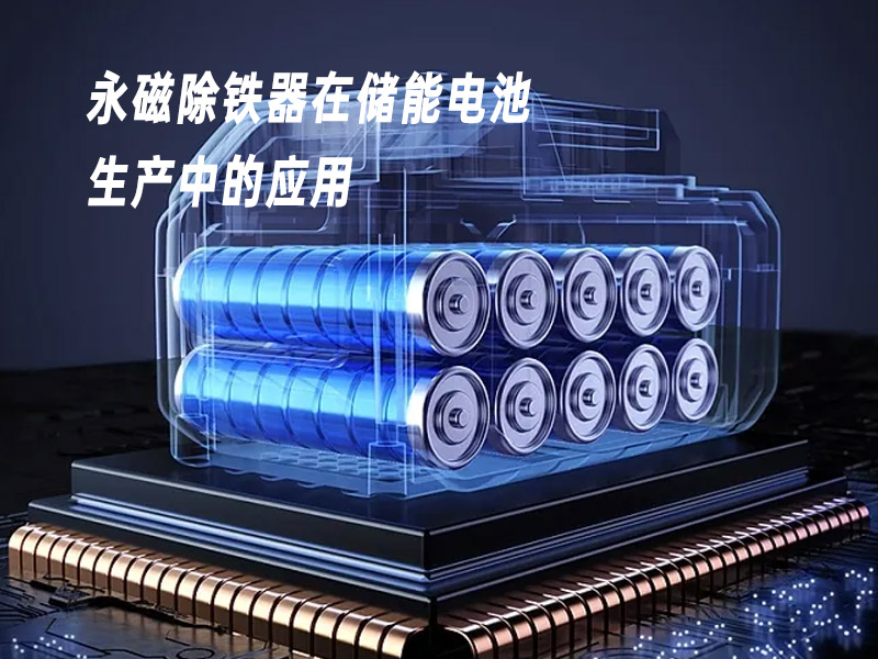 <a href=/pro/mse/ target=_blank class=infotextkey>永磁除鐵器</a>在儲(chǔ)能電池生產(chǎn)中的應(yīng)用